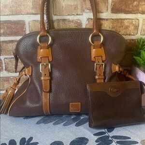 Dooney & Bourke Bristol Florentine bag with wallet rehab alert ‼️‼️🚨
